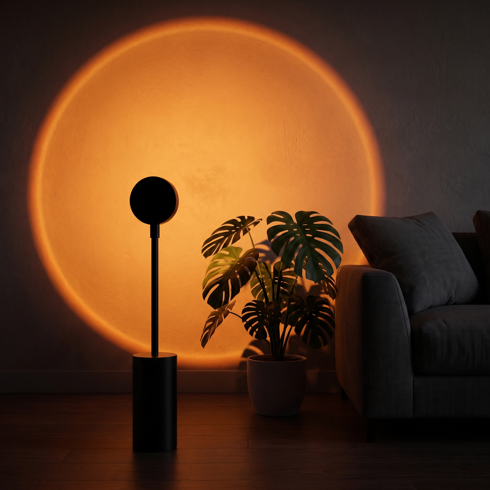 The Sunset Lamp — Golden Hour, On Demand